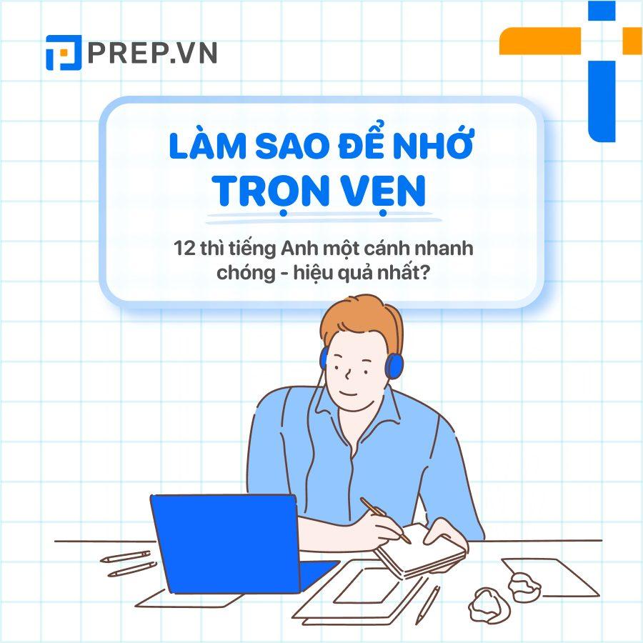 Mẹo nhớ 12 thì trong tiếng Anh nhanh chóng - hiệu quả