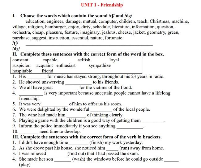 Nội dung trong sách bài tập tiếng Anh 11 Mai Lan Hương có đáp án PDF