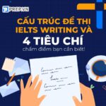 Nắm vững toàn bộ cấu trúc đề thi IELTS Writing và 4 tiêu chí chấm điểm