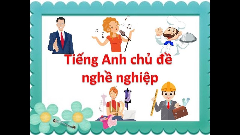 Nghề nghiệp là chủ đề học tiếng Anh vô cùng hấp dẫn các bé. (Ảnh: Sưu tầm Internet)