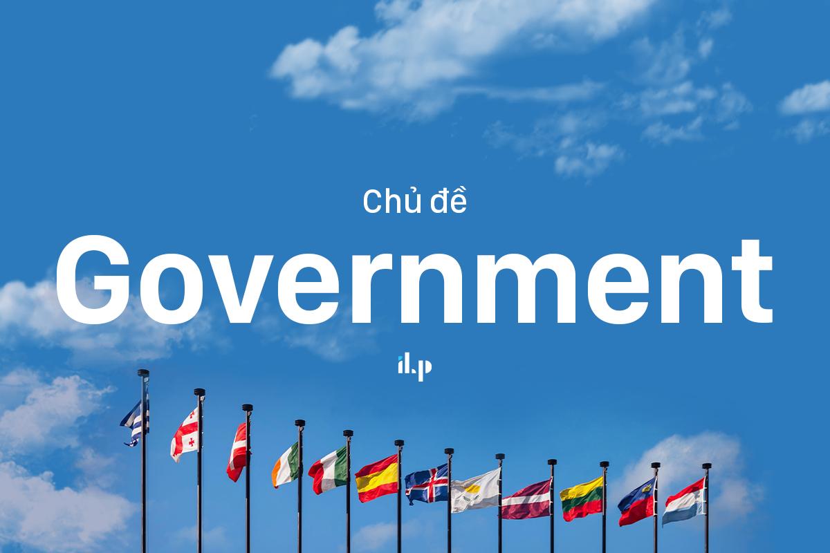 đề ielts writing task 2 - chủ đề government 1