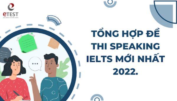 đề speaking ielts
