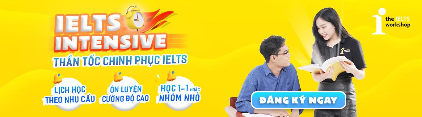 KHÓA HỌC IELTS 1-1