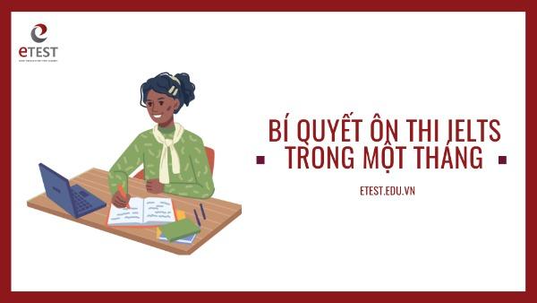 ôn ielts trong 1 tháng