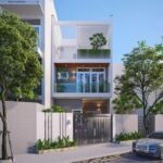 Mẫu thiết kế nhà 3 tầng có sân thượng đẹp, hiện đại 2023