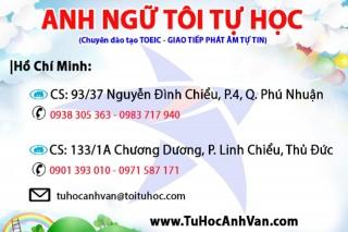 Phòng ghi danh của Anh ngữ Tôi Tự Học cơ sở Thủ Đức