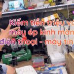 Trọn Bộ Máy Ép Kính Màn Hình Điện Thoại Và Máy Tính Bảng 14 Inch