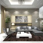 Xây tường trang trí phòng khách bằng #4 ý tưởng độc đáo