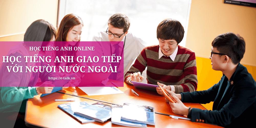 học tiếng anh giao tiếp online