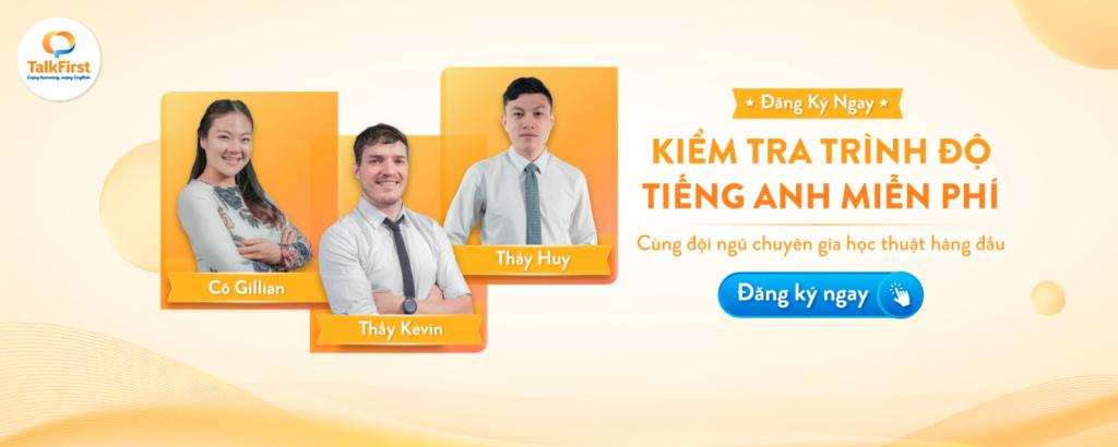 Đăng ký kiểm tra trình độ tiếng Anh tại TalkFirst