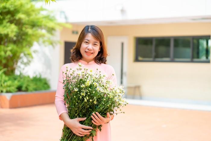 Cô Nguyễn Thị Thanh Tâm, Tổ trưởng Tổ Ngữ Văn, Trường Marie Curie (Hà Nội). Ảnh: NVCC